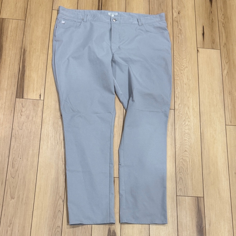 Peter Millar Gray EV66 Performance Pants 44x32